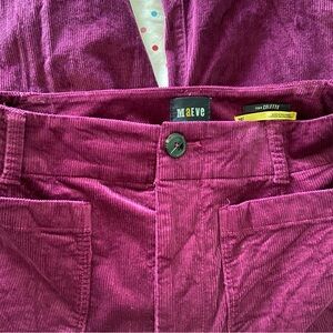 Maeve by Anthropologie Pink Corduroy Jeans